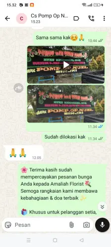 Testimonial Papan Bunga kertasana