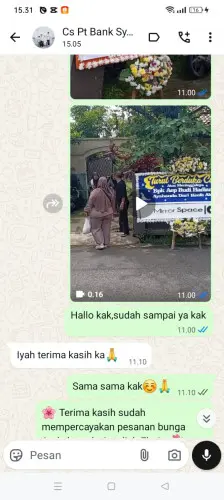 Testimonial Papan Bunga kertasana